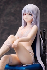 Оригинальная аниме фигурка «Date A Bullet White Queen 1/7 Complete Figure»