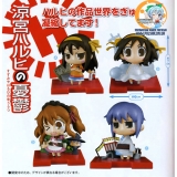 Оригинальная аниме фигурки The Melancholy of Haruhi Suzumiya Vignetteum Cute Vol. 3: Suzumiya Haruhi