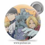 Значок Fullmetal Alchemist / Сталевий алхімік tape 18