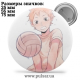 Значок Волейбол!! (Haikyuu!! \ HQ !!) tape 56