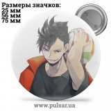 Значок Волейбол!! (Haikyuu!! \ HQ !!) tape 62