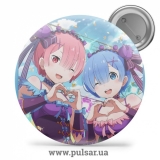 Значок Re: Zero. Життя з нуля в альтернативному світі (Re: Zero kara Hajimeru Isekai Seikatsu) tape 108