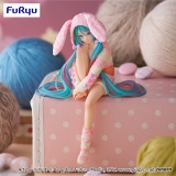 Оригинальная аниме фигурка «"Character Vocal Series 01 Hatsune Miku" Noodle Stopper Figure Usamimi/Rabbit Ear Hood Pajama»