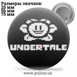 Значок Undertale tape 21