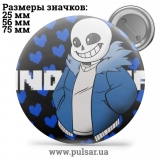 Значок Undertale tape 24