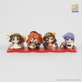 Оригинальная аниме фигурки The Melancholy of Haruhi Suzumiya Vignetteum Cute Vol. 3: Suzumiya Haruhi