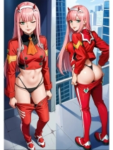 Дакимакура (подушка для объятий)  150 см «Милый во Франксе Darling Zero Two» tape 20