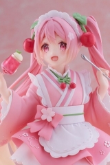 Оригинальная аниме фигурка «"Character Vocal Series 01 Hatsune Miku" Sakura Miku Newley Written Figure Japanese Cafe Ver.»