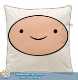 Подушка в Комикс  стиле 45 см  Adventure Time модель "Main Face"