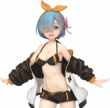 Оригинальная аниме фигурка «Taito Re: Zero -Starting Life in Another World-: Rem Precious Figure (Jacket and Swimsuit Version)»