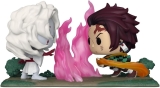 Виниловая фигурка «Funko Pop! Moment: Demon Slayer - Tanjiro vs. Rui»