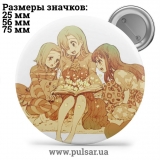 Значок Сім смертни гріхів (Nanatsu no Taizai, The Seven Deadly Sins) tape 59