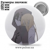 Значок Ангел кровопролиття (Satsuriku no Tenshi / Angel of Massacre) tape 07