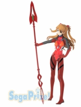 Оригинальная аниме фигурка «Evangelion Shin Gekijouban - LPM Figure Souryuu Asuka Langley × Spear of Cassius»