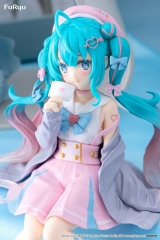 Оригинальная аниме фигурка «"Hatsune Miku" Noodle Stopper Figure Sailor Suit in Love Gray ver.»