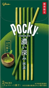 Палички «Ezaki Glico Pocky Dark Deep Matcha»