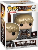 Виниловая фигурка «Pop! Animation: Attack on Titan - Armin Arlelt *Metallic* (Chalice Collectibles Exclusive)»