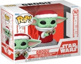 Вінілова фігурка «Funko Pop! Star Wars: Mandolorian - Grogu (Santa)»