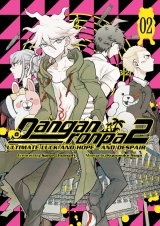Манга на английском языке «Danganronpa 2: Ultimate Luck and Hope and Despair Volume 2»