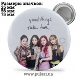 Значок Black Pink (BLΛƆKPIИK \ BLACKPINK) - tape 19