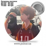 Значок Волейбол!! (Haikyuu!! \ HQ !!) tape 105