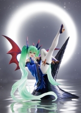 Оригинальная аниме фигурка «TENITOL Hatsune Miku Dark Complete Figure»