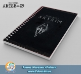 Скетчбук (sketchbook) на пружині 80 аркушів Skyrim