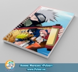 Скетчбук (sketchbook) на пружине 80 листов «Naruto» tape 9