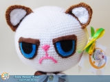 М`яка іграшка "Amigurumi" "Grumpy Cat"