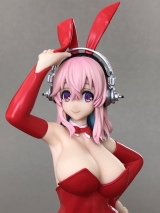 Оригинальная аниме фигурка «Super Sonico BiCute Bunnies Figure Red Color ver»