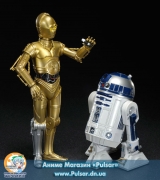 Оригинальная Sci-Fi фигуркаARTFX+ - Star Wars: R2-D2 & C-3PO 1/10 Easy Assembly Kit
