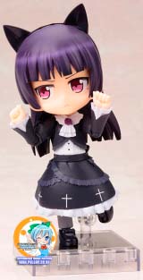 Оригинальная аниме фигурка Cu-poche - Oreimo: Kuroneko Posable Figure(Preorder)