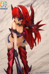 Оригінальна аніме фігурка Dungeon Travelers 2 Ouritsu Toshokan to Mamono no Fuuin - Alisia Heart Berserker Ver. 1/7 Complete Figure