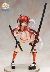 Оригінальна аніме фігурка Hyakka Ryoran Samurai Bride - Jubei Yagyu 1/7 Complete Figure