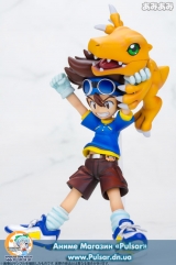 Оригинальная аниме фигурка G.E.M. Series - Digimon Adventure: Taichi "Tai" Kamiya & Agumon 1/10 Complete Figure