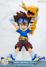 Оригинальная аниме фигурка G.E.M. Series - Digimon Adventure: Taichi "Tai" Kamiya & Agumon 1/10 Complete Figure