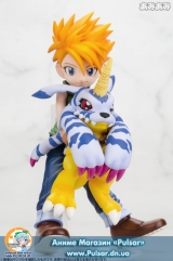 Оригінальна аніме фігурка G. E. M. Series - Digimon Adventure: Yamato "Matt" Ishida & Gabumon 1/10 Complete Figure