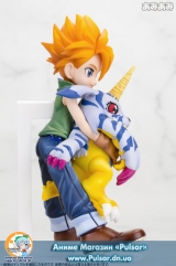 Оригінальна аніме фігурка G. E. M. Series - Digimon Adventure: Yamato "Matt" Ishida & Gabumon 1/10 Complete Figure