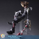 Оригинальная аниме фигурка Play Arts Kai - Kingdom Hearts 2: Sora Halloween Town Version