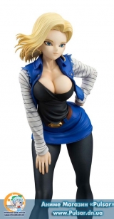 Оригинальная аниме фигурка Dragon Ball Gals - Dragon Ball Z: Android #18 Complete Figure