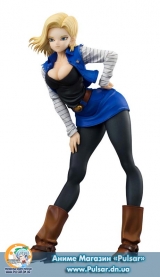 Оригинальная аниме фигурка Dragon Ball Gals - Dragon Ball Z: Android #18 Complete Figure