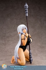 Оригинальная аниме фигурка Queen's Blade Utsukushiki Senshi-tachi - Sentou Kyoukan Alleyne Mizugi de Kanzen Haiboku! Yawaraka Figure Ultra-Edition 1/6 Complete Figure