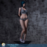 Оригинальная аниме фигурка Hdge technical statue No.20 Prison School - Mari Kurihara Complete Figure