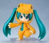 Оригинальная аниме фигурка «Nendoroid Hatsune Miku Kigurumi Agumon Ver»