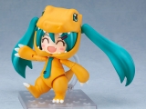 Оригинальная аниме фигурка «Nendoroid Hatsune Miku Kigurumi Agumon Ver»