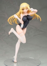 Оригинальная аниме фигурка «Toaru Kagaku no Railgun T Misaki Shokuhou School Swimsuit and Knee-high Socks Ver. 1/7 Complete Figure»