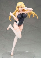 Оригинальная аниме фигурка «Toaru Kagaku no Railgun T Misaki Shokuhou School Swimsuit and Knee-high Socks Ver. 1/7 Complete Figure»