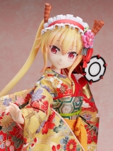 Оригинальная аниме фигурка «YOSHITOKU DOLLS x F:NEX Miss Kobayashi's Dragon Maid Tohru -Japanese Doll- 1/4 Complete Figure»