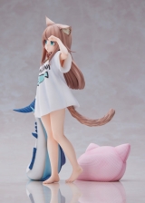 Оригинальная аниме фигурка «Uchi no Neko ga Onnanoko de Kawaii "Kinako" -Good Morning Ver.- 1/6 Complete Figure»