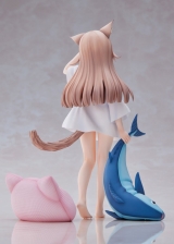 Оригинальная аниме фигурка «Uchi no Neko ga Onnanoko de Kawaii "Kinako" -Good Morning Ver.- 1/6 Complete Figure»